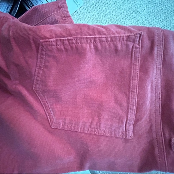 New Talbots Corduroy pants Dusty Rose Pink SZ 8 Straight Leg - Picture 6 of 7